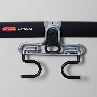 Rubbermaid FastTrack Garage Storage Utility Hooks, 5 Piece, All in One Rail  Hook Kit and Tool Organizer, Heavy Duty for Wall/Shed/Garden,Black - Yahoo  Shopping