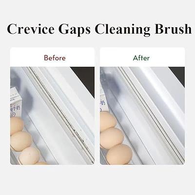 Crevice Cleaning Brush,Hard-Bristled Crevice Cleaning Brush,Bathroom Gap  Cleaning Brush Tool, Small Gap Cleaning Brush for Kitchen Bathroom Tiles