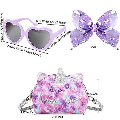 Buy JYPSUnicorn Purse for Little Girls, 7Pcs Cute Kids Purse Crossbody Bags  with Kids Dress Up Jewelry Set Pretend Play Accessories, Birthday Presents  Unicorn Gifts Toy for Girl, Toddler Online at desertcartINDIA