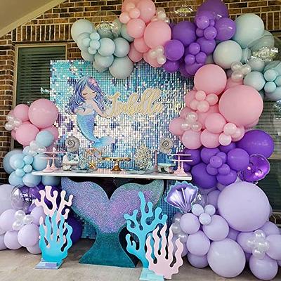 31pcs Mermaid Balloons Mermaid Birthday Decorations Includes