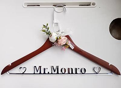 Personalized Bridesmaid Hangers - Wedding Hanger - Bridal Dress Hanger HG100