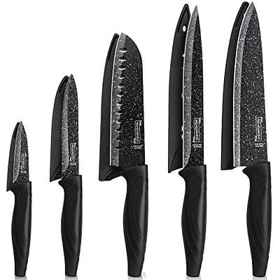 FULLHI Knife Set, 14pcs Japanese Knife Set, Multiple Colour Premium German  Stainless Steel Kitchen Knife Set - Yahoo Shopping