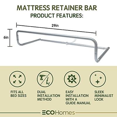 2/4PCS Mattress Retainer Bar Keep Mattress Stopper From Sliding Slide  Stopper To Prevent Sliding Holder