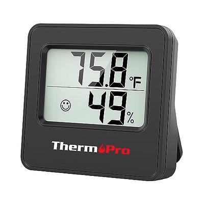 ThermoPro TP157 Hygrometer Indoor Thermometer for Home, Room Thermometer  Humidity Meter with Accurate Temperature Humidity Sensor for Greenhouse  Baby Room Office-1 Pack - Yahoo Shopping