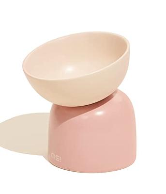 LETAOTAO Slow Feeder Cat Bowl - Cat Puzzle Feeder Ceramic 8.8'' Cat Dish to  Slow Down Eating with Cat Ears Shape Design Prevent Choking Promote  Digestion Cat Bowl (Pink) - Yahoo Shopping