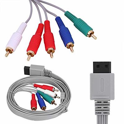 High Definition HD Component Audio Video AV Cable For Nintendo Wii