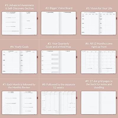 Clever Fox Planner Pro Premium Edition– Luxurious Weekly & Monthly Planner  + Budget Planner Organizer for Productivity & Reaching Goals, Undated, A4