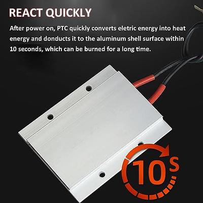 2PCS PTC Heating Element AC/DC 110V 110 Degree Insulated Constant  Temperature Ceramic Circuit Thermostatic Heaters Plate Aluminum Shell 50W,  PTCYIDU - Yahoo Shopping