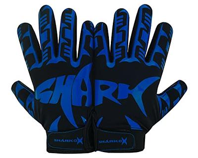 BRAMASOLE Football Gloves Youth Adult Pro 3.0 Upgrade Ultra Stick Palm  Receivers Flexible Silicone High Grip Receiver Glove for Kids Boys Men Women