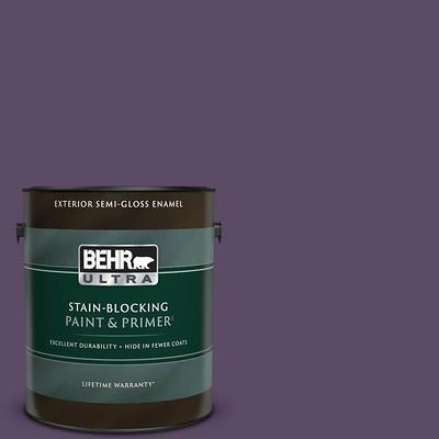 BEHR Ultra 1 gal. #630B-7 Pandora Semi-Gloss Enamel Exterior Paint & Primer