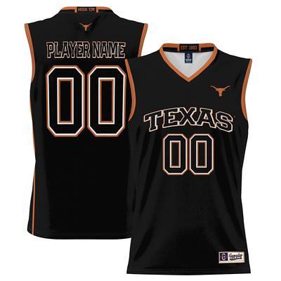 Men's ProSphere Black Texas Longhorns NIL Pick-A-Player Basketball ...