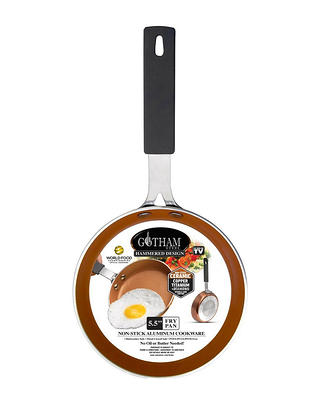 Circulon 12.5 inch SteelShield C-Series Tri-Ply Clad Nonstick Frying Pan, Silver