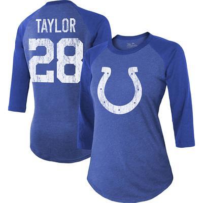 Women's Majestic Threads Jonathan Taylor Royal Indianapolis Colts Player  Name & Number Raglan Tri-Blend 3/4-Sleeve T-Shirt - Yahoo Shopping