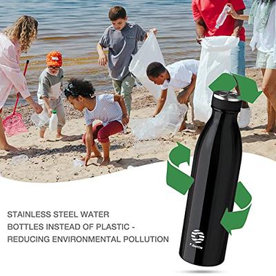 FJbottle Kids Thermos Water Bottle With Straw Children's Vacuum