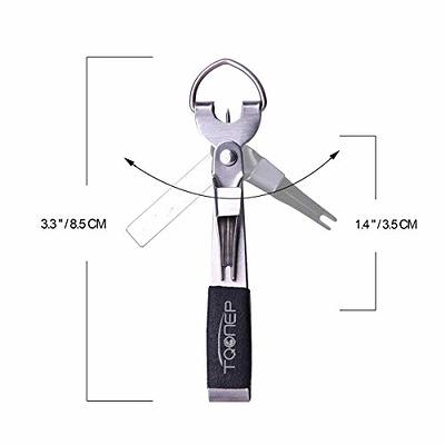 Quick Knot Clipper Fishing Tool Fly Tying Nipper Zinger Retractor Outdoor 4  in1