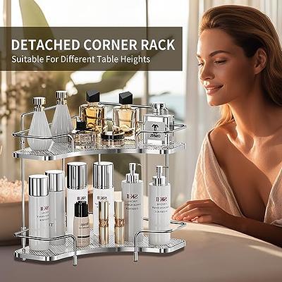 Weidace Bathroom Counter Organizer Countertop Shelf, Skincare Organizer  Perfume Holder for Dresser, Bathroom Countertop Tray for Cosmetic, Skin  Care