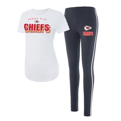 Women's Concepts Sport White/Charcoal Los Angeles Rams Sonata T