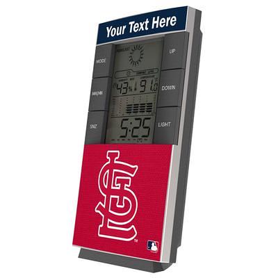 st louis cardinals neon clock