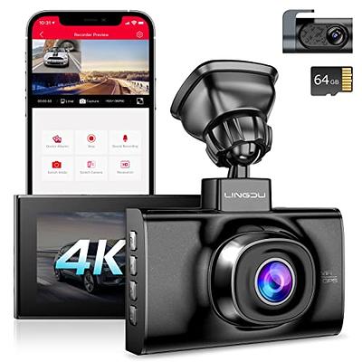 Fitcamx Front 4K+Rear 1080P Dash Cam Adapts for Chevrolet Blazer 2019 2020  2021 2022 2023 (Has Auto Dimming Mirror), OEM Style, Dual HD Video, Loop