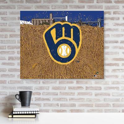 Bobby Witt Jr. Kansas City Royals Unsigned Stretched 20 x 24 Canvas  Giclee Print - Art by Maz Adams