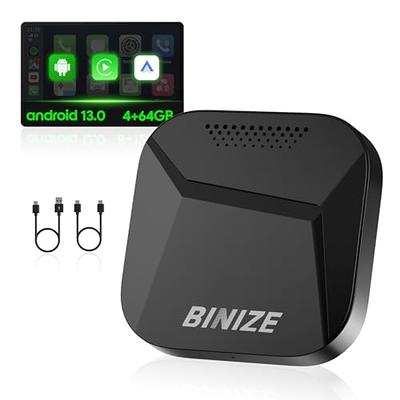 Binize Android 13 CarPlay Wireless Magic BOX with  Netflix