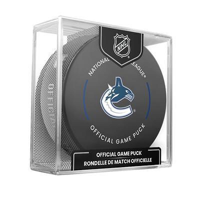 Quinn Hughes Vancouver Canucks Autographed 50th Anniversary Season Official  Game Puck