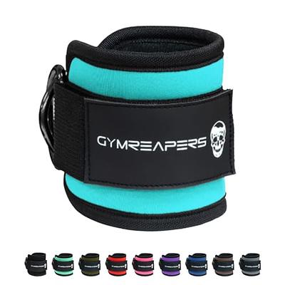 Body Reapers Gym Ankle Strap for Cable Machine, Adjustable Ankle Straps for  Working Out, Neoprene Padded for Glute kickbacks & Lower Body Exercises,  Ankle Cuffs for Men & Women Gym Accessories Pair