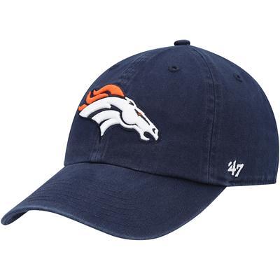 Men's NFL Pro Line by Fanatics Branded Navy/White Denver Broncos Core  Trucker III Adjustable Snapback Hat