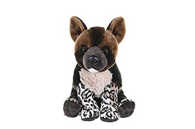 Wild Republic Rescue Dog, German Shepherd, Stuffed Animal, with Sound, 5.5  inches, Gift for Kids, Plush Toy, Fill is Spun Recycled Water Bottles