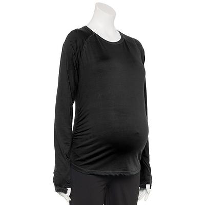 Maternity Tek Gear Dry Tek Long Sleeve Tee, Women's, Size: Small