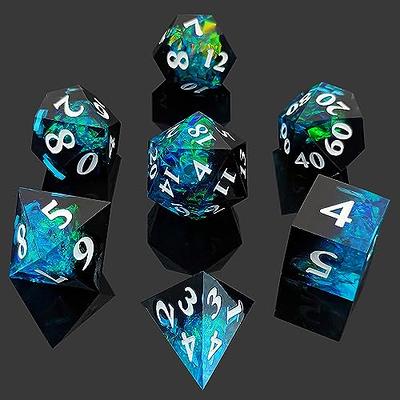 Dice Resin Mold, Dice Mold Set, Polyhedral Game Dice Molds, Multi-faceted  Dice Mold, DIY Jewelry Keychain Pendant Earrings Pendant 
