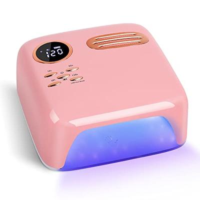 AORAEM LED Nail Lamp 3W LED Nail Light for Gel Nails Flash Cure Gel Nail  Polish