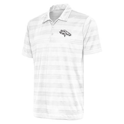 Denver Broncos Mens Polo Shirts White