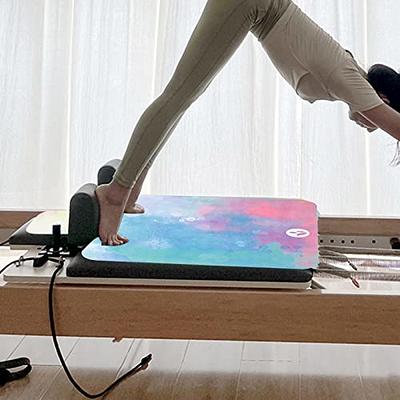 Echome Pilates Reformer Mat Towel with Shoulders, Pilates Reformer Cover  with Great Grip, Easy to Wash Light Weight Portable