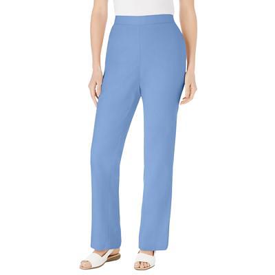 Plus Size Women's Straight Leg Linen Pant by Woman Within in French Blue (Size  12 T) - Yahoo Shopping