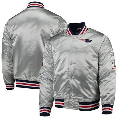 Dallas Cowboys Mitchell & Ness Game Satin Full-Snap Jacket - Silver