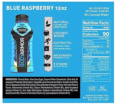 SPORTS DRINK / Blue Raspberry - 12 Pack