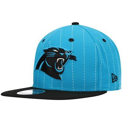 Men's New Era Blue/Black Carolina Panthers 2023 Sideline 9FIFTY Snapback Hat