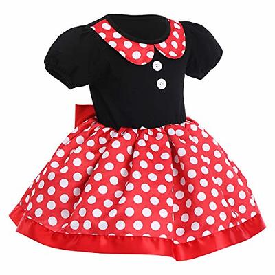 Baby Girl Polka Dots Princess Costume First Birthday Cake Smash