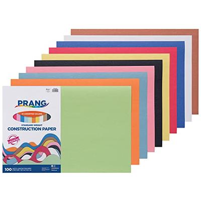 Prang (Formerly SunWorks) Construction Paper, Black, 9 x 12, 100 Sheets &  Prang (Formerly SunWorks) Construction Paper, Yellow, 9 x 12, 100 Sheets