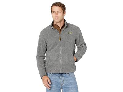 Men's Mountain Classic Fleece Jacket Charcoal Heather Small | L.L.Bean