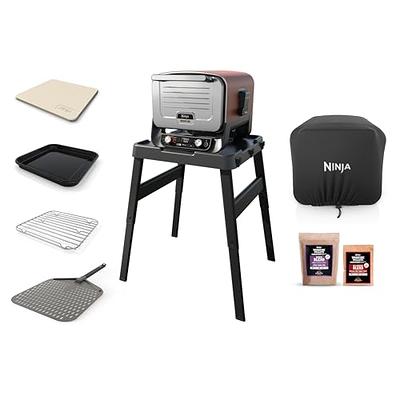 New Ninja Woodfire 8-in-1 Outdoor Oven, Roaster, Pizza Oven & BBQ