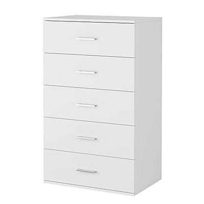  HOSTACK Modern 3 Drawer Dresser, Wood Chest of Drawers