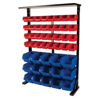 Husky 6 in. 6-Compartment Storage Bin Small Parts Organizer