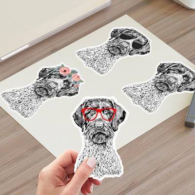 Pug Birthday Digital Stickers for Planners & Scrapbooking