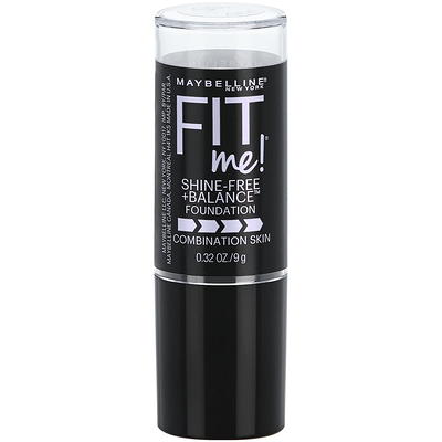 Maybelline Fit Me Matte + Poreless Liquid Oil-Free Foundation Makeup,  Ivory, 1 Count (Packaging May Vary)