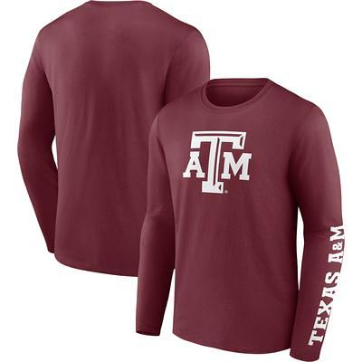 Men's Fanatics Branded Heathered Maroon Texas A&M Aggies