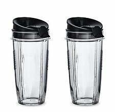 Replacement 24oz Nutri Ninja Blender Cup with Sip & Seal Lid BL450 BL454  BL456