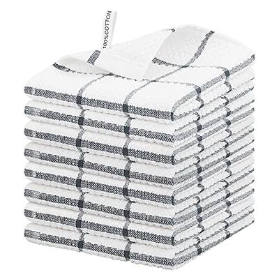 SUSSEXHOME 18 in. x 24 in. White Super-Absorbent Washable Cotton