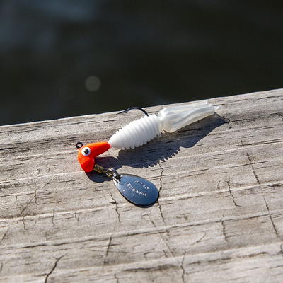 Road Runner Crappie Tamer, Red, White Underspin Fishing jig. - Yahoo  Shopping